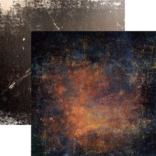 Reminisce - Garage Grunge Collection - 12 x 12 Double Sided Paper - Grunge Rust
