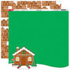Reminisce - Gingerbread Lane Collection - Christmas - 12 x 12 Double Sided Paper - All Decked Out, CLEARANCE