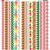 Reminisce - Gingerbread Lane Collection - Christmas - 12 x 12 Cardstock Stickers - Strip