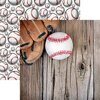 Reminisce - Game Day Baseball Collection - 12 x 12 Double Sided Paper - Baseball 2