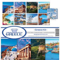 Reminisce - Greece Collection - 12 x 12 Collection Kit
