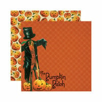 Reminisce - Hallowe'en Collection - 12 x 12 Double Sided Paper - Pick of the Patch