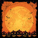 Ella and Viv Paper Company - Halloween Night Collection - 12 x 12 Double Sided Paper - Full Moon