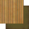 Reminisce - Harvest 2014 Collection - 12 x 12 Double Sided Paper - Harvest Stripe