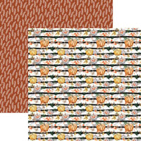 Reminisce - 12 x 12 Double Sided Paper - Pumpkins Galore