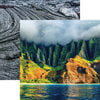 Reminisce - Hawaii Collection - 12 x 12 Double Sided Paper - Na Pali Coast on Kauai