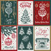Reminisce - Holiday Cheer Collection - 12 x 12 Double Sided Paper - Holiday Cheer