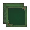 Reminisce - Here Comes Santa Collection - Christmas - 12 x 12 Double Sided Paper - Christmas Holly