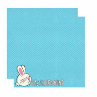Reminisce - Happy Easter Collection - 12 x 12 Double Sided Shimmer Paper - Easter Egg Hunt