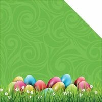 Reminisce - Happy Easter Collection - 12 x 12 Double Sided Paper - Easter Egg Hunt