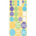 Reminisce - Happy Easter Collection - Glitter Cardstock Stickers - Easter Eggs