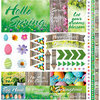 Reminisce - Hello Spring Collection - 12 x 12 Cardstock Stickers - Elements