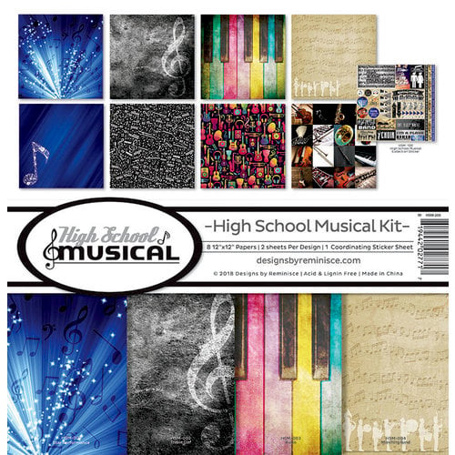 Reminisce - High School Musical Collection - 12 x 12 Collection Kit