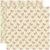 Reminisce - In Bloom Collection - 12 x 12 Double Sided Paper - The Butterfly Effect