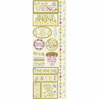 Reminisce - In Bloom Collection - Cardstock Stickers - In Bloom Quote