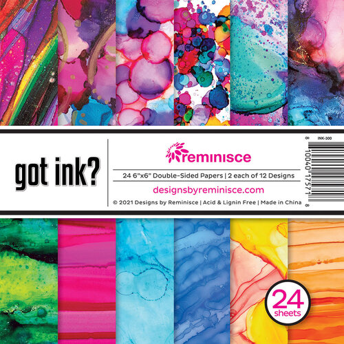 Reminisce - Got Ink Collection - 6 x 6 Paper Pad