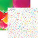 Reminisce - Its Party Time Collection - 12 x 12 Double Sided Paper - Confetti Celebration