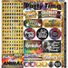 Reminisce - Its Party Time Collection - 12 x 12 Cardstock Stickers - Combo