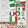 Reminisce - Italy Collection - 12 x 12 Cardstock Stickers - Elements