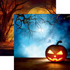 Reminisce - Jack's Revenge Collection - Halloween - 12 x 12 Double Sided Paper - Glowing Jack