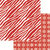 Reminisce - Jungle All the Way Collection - Christmas - 12 x 12 Double Sided Paper - Zebra Red