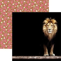 Reminisce - King of the Jungle Collection - 12 x 12 Double Sided Paper - King of the Jungle