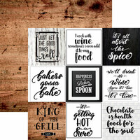 Reminisce - Love At First Bite Collection - 12 x 12 Double Sided Paper - Love at First Bite
