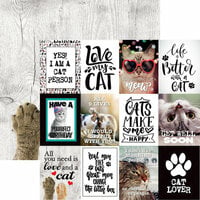 Reminisce - Love My Cat Collection - 12 x 12 Double Sided Paper - The Cat's Meow