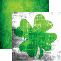 Reminisce - Lucky Charm Collection - 12 x 12 Double Sided Paper - Lucky Irish