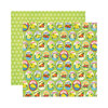 Reminisce - Labels Classique Collection - 12 x 12 Double Sided Paper - Citron