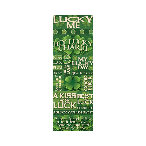 Reminisce - Lucky Day Collection - Cardstock Stickers - Graphic