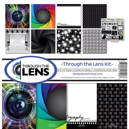 Reminisce - Through The Lens Collection - 12 x 12 Collection Kit