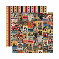 Reminisce - Let Freedom Ring Collection - 12 x 12 Double Sided Paper - We Can Do It