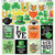 Reminisce - Lucky Irish Collection - 12 x 12 Cardstock Stickers - Elements