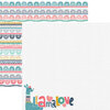 Reminisce - Llama Love Collection - 12 x 12 Double Sided Paper - Llama Love 04