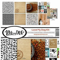 Reminisce - Love My Dog Collection - 12 x 12 Collection Kit