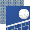 Reminisce - Let's Play Volleyball Collection - 12 x 12 Double Sided Paper - Volleyball 3