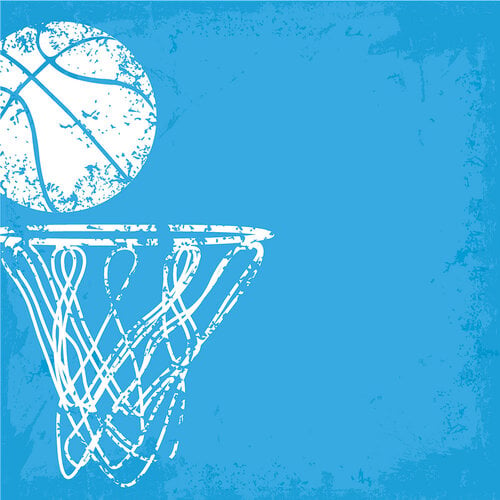 Reminisce - Let's Play! Women's Basketball Collection - 12 x 12 Double Sided Paper - Breaking Records