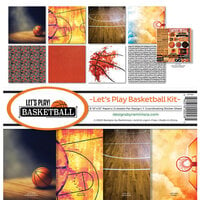 Reminisce - Let's Play Basketball Collection - 12 x 12 Collection Kit