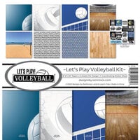 Reminisce - Let's Play Volleyball Collection - 12 x 12 Collection Kit