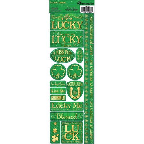 Reminisce - Lucky Magic Collection - Cardstock Stickers - Combo