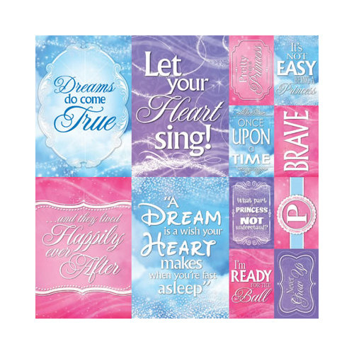 Reminisce - Magical Collection - 12 x 12 Cardstock Stickers - Poster