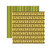 Reminisce - Monkey Business Collection - 12 x 12 Double Sided Paper - Crazy Monkey Stripe