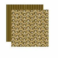 Reminisce - Monkey Business Collection - 12 x 12 Double Sided Paper - Funky Monkey