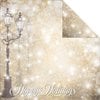 Reminisce - Magical Christmas Collection - 12 x 12 Double Sided Paper - Magical Lane