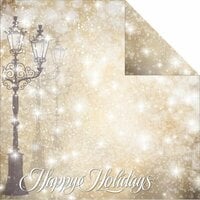 Reminisce - Magical Christmas Collection - 12 x 12 Double Sided Paper - Magical Lane