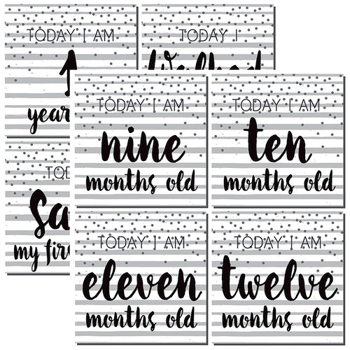 Reminisce - Modern Baby Collection - 12 x 12 Double Sided Paper - First Year Too