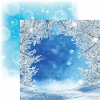 Reminisce - Magical Too Collection - 12 x 12 Double Sided Paper - Magical Winter