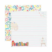 Reminisce - Making the Grade Collection - 12 x 12 Double Sided Paper - Preschool 2