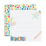 Reminisce - Making the Grade Collection - 12 x 12 Double Sided Paper - Kindergarten 2